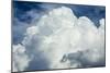 Cumulus Clouds Towering over the Sierra Nevada Mountains-Michael Qualls-Mounted Photographic Print