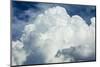 Cumulus Clouds Towering over the Sierra Nevada Mountains-Michael Qualls-Mounted Photographic Print