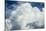 Cumulus Clouds Towering over the Sierra Nevada Mountains-Michael Qualls-Stretched Canvas