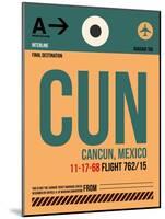 CUN Cuncun Luggage Tag I-NaxArt-Mounted Art Print