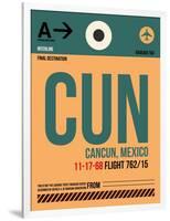CUN Cuncun Luggage Tag I-NaxArt-Framed Art Print