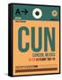 CUN Cuncun Luggage Tag I-NaxArt-Framed Stretched Canvas