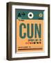 CUN Cuncun Luggage Tag I-NaxArt-Framed Art Print