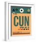 CUN Cuncun Luggage Tag I-NaxArt-Framed Art Print