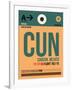 CUN Cuncun Luggage Tag I-NaxArt-Framed Art Print