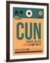 CUN Cuncun Luggage Tag I-NaxArt-Framed Art Print