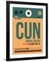 CUN Cuncun Luggage Tag I-NaxArt-Framed Art Print