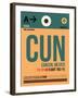 CUN Cuncun Luggage Tag I-NaxArt-Framed Art Print