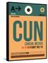 CUN Cuncun Luggage Tag I-NaxArt-Framed Stretched Canvas