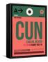 CUN Cuncun Luggage Tag II-NaxArt-Framed Stretched Canvas