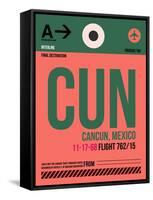 CUN Cuncun Luggage Tag II-NaxArt-Framed Stretched Canvas