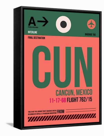 CUN Cuncun Luggage Tag II-NaxArt-Framed Stretched Canvas