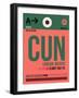 CUN Cuncun Luggage Tag II-NaxArt-Framed Art Print