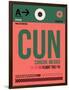 CUN Cuncun Luggage Tag II-NaxArt-Framed Art Print