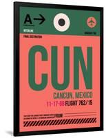 CUN Cuncun Luggage Tag II-NaxArt-Framed Art Print