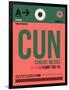 CUN Cuncun Luggage Tag II-NaxArt-Framed Art Print