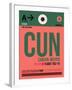 CUN Cuncun Luggage Tag II-NaxArt-Framed Art Print