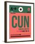 CUN Cuncun Luggage Tag II-NaxArt-Framed Art Print