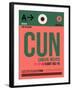 CUN Cuncun Luggage Tag II-NaxArt-Framed Art Print