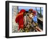 Cuna Indians, Rio Sidra, Island of Kuanidua, San Blas Archipelago, Panama, Central America-Bruno Morandi-Framed Photographic Print