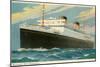 Cunard Britannic, Ocean Liner-null-Mounted Art Print