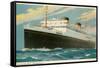 Cunard Britannic, Ocean Liner-null-Framed Stretched Canvas