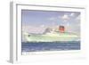 Cunard Caronia, Ocean Liner-null-Framed Art Print