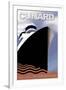 Cunard Fastest World Service-FS Studio-Framed Giclee Print
