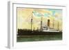 Cunard Ivernia, Ocean Liner-null-Framed Art Print