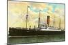 Cunard Ivernia, Ocean Liner-null-Mounted Art Print