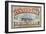 Cunard Line Between New York and Liverpool Poster-George H. Fergus-Framed Giclee Print