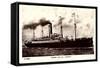 Cunard Line, Dampfschiff S.S. Saxonia, S.S. Sachsen-null-Framed Stretched Canvas