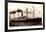 Cunard Line, Dampfschiff S.S. Saxonia, S.S. Sachsen-null-Framed Giclee Print