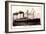 Cunard Line, Dampfschiff S.S. Saxonia, S.S. Sachsen-null-Framed Giclee Print