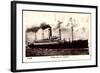 Cunard Line, Dampfschiff S.S. Saxonia, S.S. Sachsen-null-Framed Giclee Print