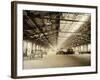 Cunard Line Pier Cleared Out for Titanicsurvivors-null-Framed Photographic Print