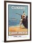 Cunard Line Poster-null-Framed Photographic Print