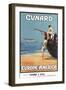 Cunard Line Poster-null-Framed Photographic Print