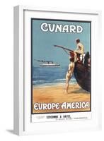 Cunard Line Poster-null-Framed Photographic Print