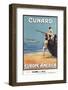 Cunard Line Poster-null-Framed Photographic Print