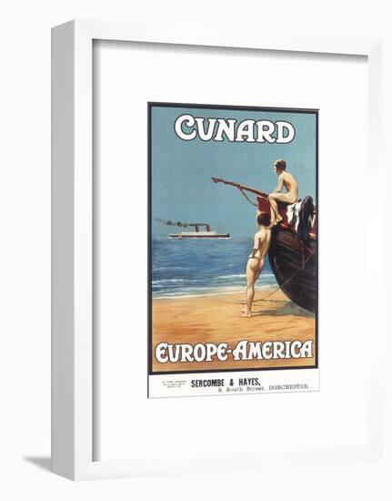 Cunard Line Poster-null-Framed Photographic Print