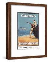 Cunard Line Poster-null-Framed Photographic Print