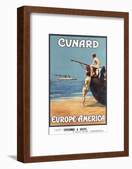 Cunard Line Poster-null-Framed Photographic Print