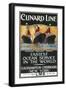 Cunard Line Poster-null-Framed Premium Photographic Print