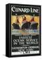 Cunard Line Poster-null-Framed Stretched Canvas