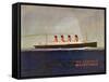 Cunard Line Promotional Brochure for 'Mauretania' C.1930-null-Framed Stretched Canvas