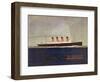 Cunard Line Promotional Brochure for 'Mauretania' C.1930-null-Framed Giclee Print