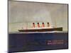 Cunard Line Promotional Brochure for 'Mauretania' C.1930-null-Mounted Giclee Print