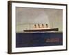 Cunard Line Promotional Brochure for 'Mauretania' C.1930-null-Framed Giclee Print