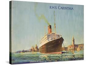 Cunard Line Promotional Brochure for R.M.S 'Carinthia' C.1926-30-null-Stretched Canvas